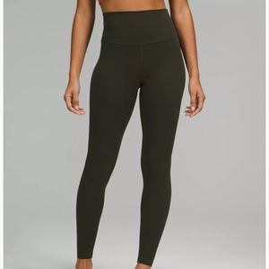 Lululemon Align Super High Rise - Dark Olive